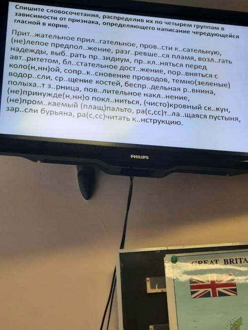 Спишите словосочетание, распределив их по четырём группам зависимости от признака, определяющего нап