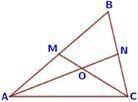 Решить задачу Точки M и N являются серединами сторон AB и BC треугольника ABC соответственно. Отрезк