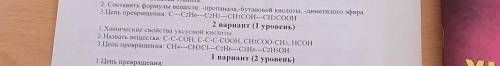 2 вариант 1 уровень, задания 2 и 3 решите