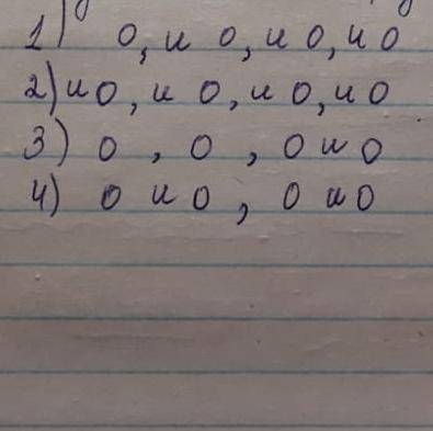 О-пропуск слова нужно составить предложение по таким схемам