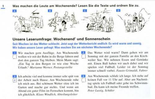 Übung 5. Und was machen Sie am Wochenende? Schreiben Sie eine Mail nach Deutschland. Schreiben Sie w