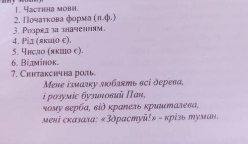 Знайти в реченні займенник ,виписати і розібррати морфологічно ( як частину мови