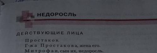 Напишите отзыв по пьесе комедии недоросль фанвизин