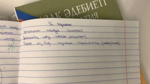 6-тапсырма. Шығармадағы көріктеу-айшықтау құралдарын тауып, дәптерге жазыңдар.