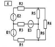 НУжно определить схему . Вариант 4 а) определить структурный анализ схемы: количество ветвей, всех у