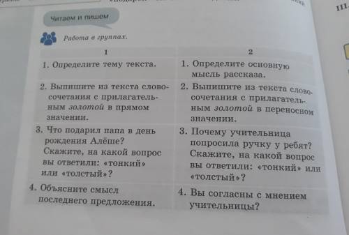 Работа в группах 5 класс русский язык и литература