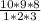 \frac{10*9*8}{1*2*3}