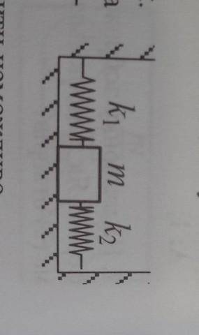 на гладкому горизонтальному столі знаходиться брусок перша пружина жорсткістю 400 Н/м стиснув на 3 с