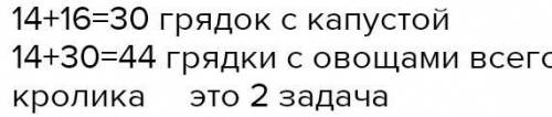 . Задача Кролики. Решите на python. У Айбара есть сад, который состоит из K подряд идущих грядок. В