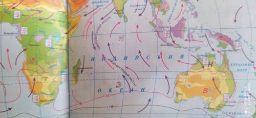 Какие крупнейшие ветра дуют в Индийском океане?