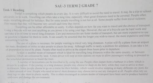 Task 3 Grammar Present Perfect or Past Simple?6. Joan (travel) around the world.7. We(not/ begin) st