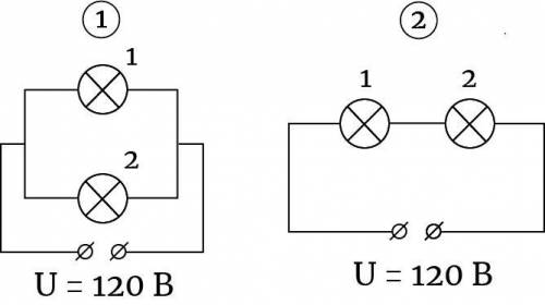 ФИЗИКИ!НУЖНА , с подробным решением! 1)На представленных схемах электрические лампы с сопротивлениям