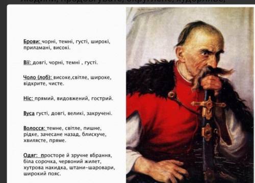 Твір опис зовнішньості людини за цією картиною умоляю 1.5 сторінки Дякую