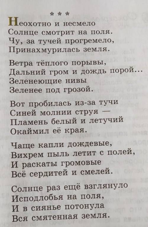 Анализ стихотворения Тютчев Неохотно и несмело. Вот что должно быть в анализе: тема, идея, выразител