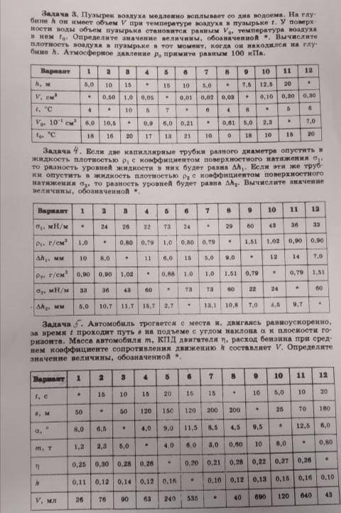 Решите задачи по физике 11 вариант 2,3 и 4 задачу,