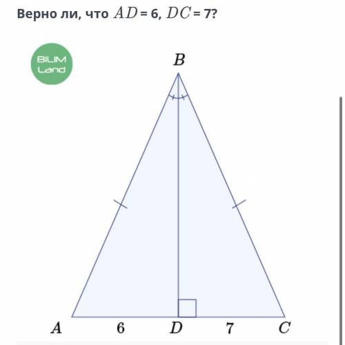 Геометрия варианты ответов: верно / неверно.