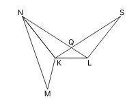 Найди периметр треугольника KSL, если MK=KL=23 см, MN=NL=35 см, NK=28 см, ∠SKL=∠NLK, ∠NKL=∠KLS. Выра