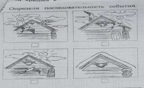 самое лёгкое задание Под крышей было гнездо ласточки. Хозяев в нем уже не было.Почуяв приближение хо