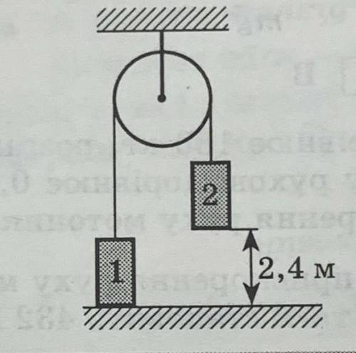 За до пристрою, зображеного на рисунку, визначали прискорення вільного падіння. Обчисліть, який одер