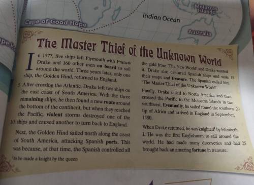 Рассказать о Sir Francis Drake по тексту всего 4 предложения