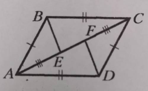 На рисунке 104 AB=CD, BD=BC. Докажите, что угол AOC= углу AOC.