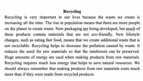 1. More people create less rubbish. * TrueFalse2. Fast food helps to make more waste. * TrueFalse3.