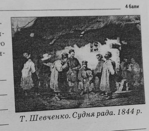 Розгляньте репродукцію офорта із серії «Живописна Україна». Які явища повсякденного життя знайшли св