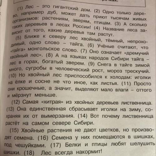 Что хотел сказать автор читателю? Определи и запиши основную мысль текста. ответ: