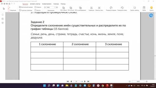 Задание 1 Выберите из данных действий те, которые необходимы для определения склонения имени существ