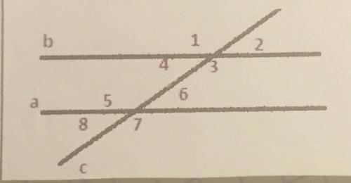 Дано: <5 + <2 =180°.Доведіть, що а|| b.