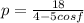 p=\frac{18}{4-5cosf}