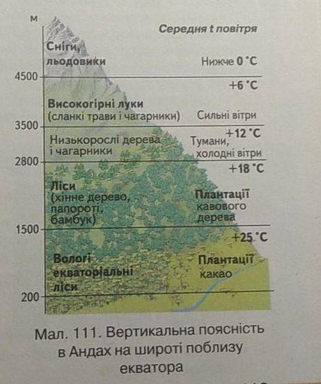 задание:Характеристика однієї природної зони