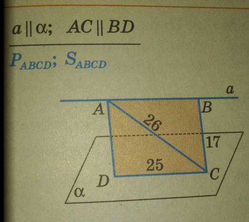 . Нужно найти Рabcd; Sabcd