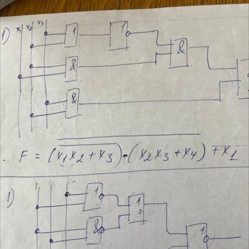 Составьте по братски логическую схему по формуле под номером 2)
