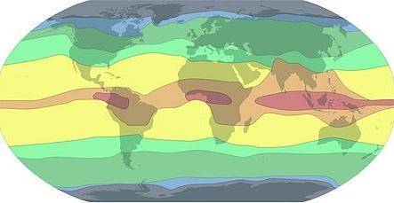 ( ) Где находится экваториальный пояс? Где тропический и умеренный?