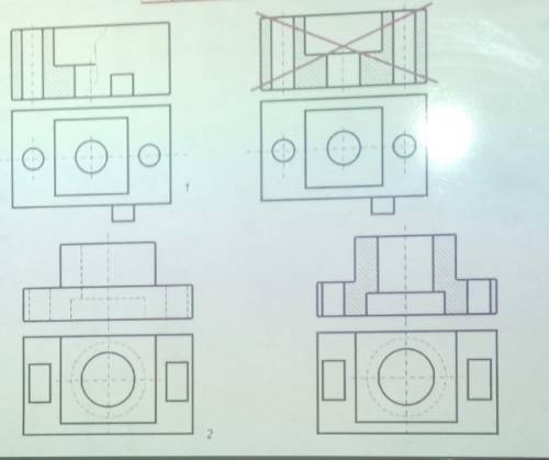 Определить целесообразность построения разреза. Исправить допущенные ошибки. Исправить надо 2 ряд.Об
