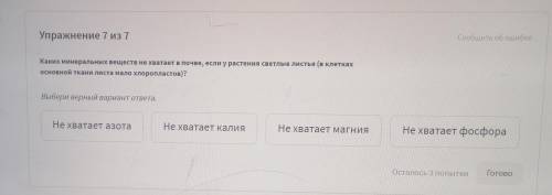 Каких минеральных веществ не хватает в почве, если у растения светлые листья?