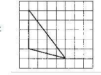 Найдите площадь треугольника, изображенного на клетчатой бумаге с размером клетки 1×1 см. ответ дайт