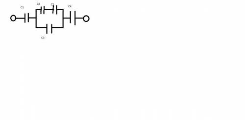 U-150В, C1=4мкФ, С2=5мкФ, С3=5мкФ, С4=7.5мкФ, С5=4мкФ решить