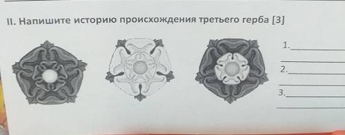 I. Напишите историю происхождения третьего герба как можно скорее это задание из сора