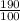 \frac{190}{100}