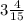 3\frac{4}{15}