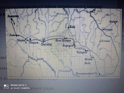 Перебіг подій якого періоду Національно-визвольної війни українського народу середини XVII ст. відоб