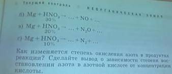 1. Укажите, какие специфические свойства азотной кислоты зашифрованы в схемах: ? а) HNO3 → A + B + C