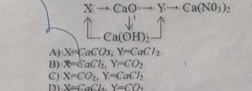30) определите вещества Х и У в данной схеме превращения нужно