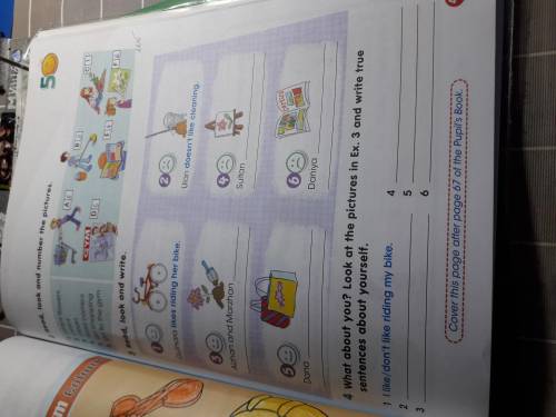 Английский язык 3 класс Activity Book for Kazakhstan Grade 3 Стр. 49 упр. 3,4