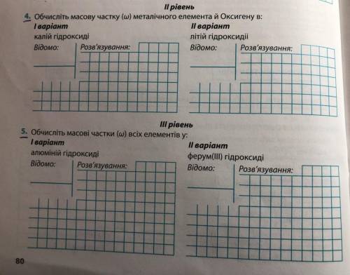 До іть рішити задачі(два варіанти)(4 і 5)