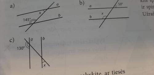 Прямые а и b параллельны. Вычислите угол х.