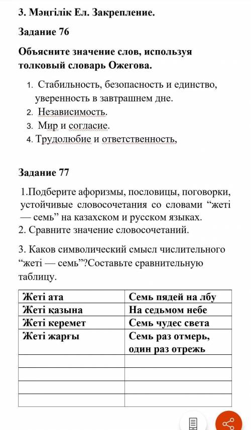 Объясните значение слов, используя толковый словарь Ожегова.