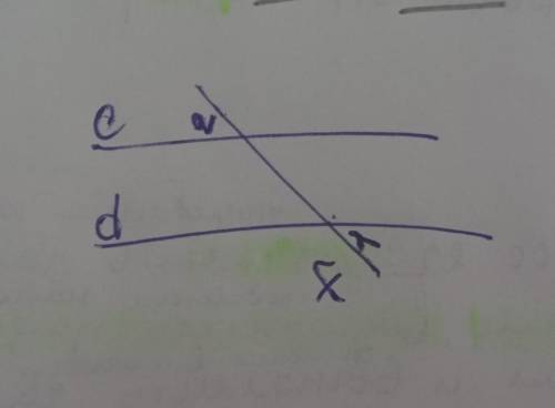 Докажите что с || d, если 1=81°, 2=81°